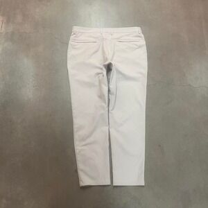 Jack Archer men's gray performance chino pants straight stretch 36